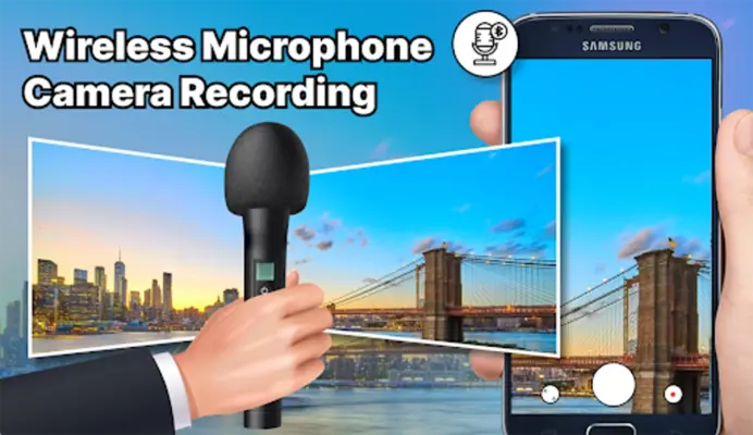 Wireless Mic Video Recording android App screenshot 10