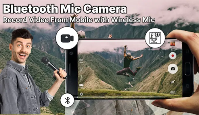 Wireless Mic Video Recording android App screenshot 5