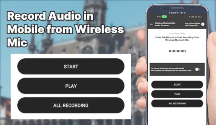 Wireless Mic Video Recording android App screenshot 6